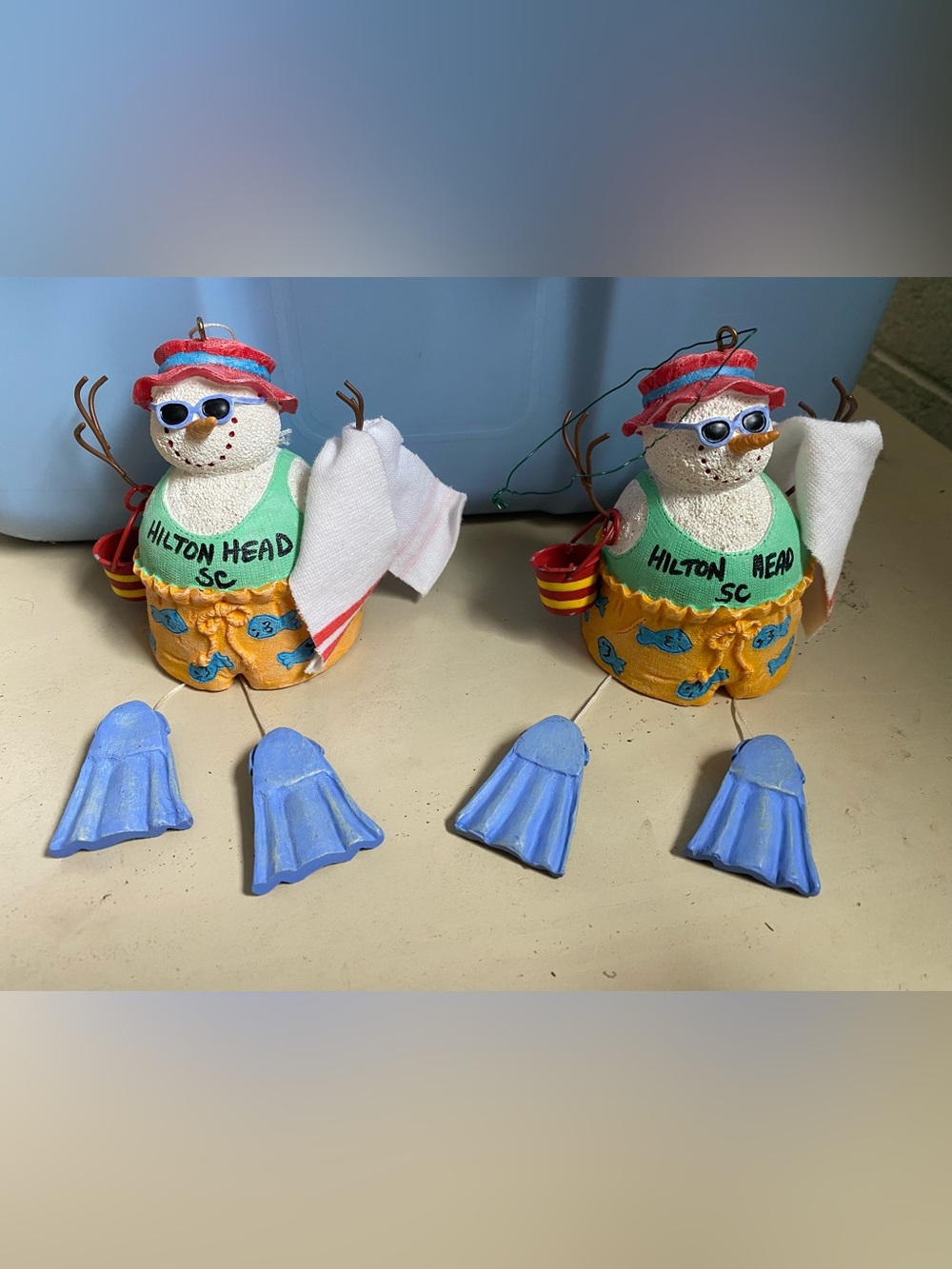 Christmas Ornaments from Hilton Head, SC